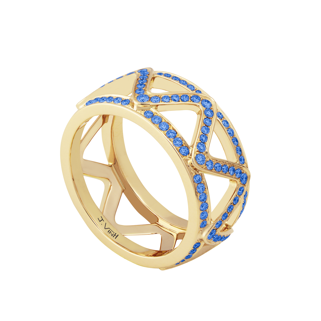 Bague Intense Vibration - Or jaune - J.VINH