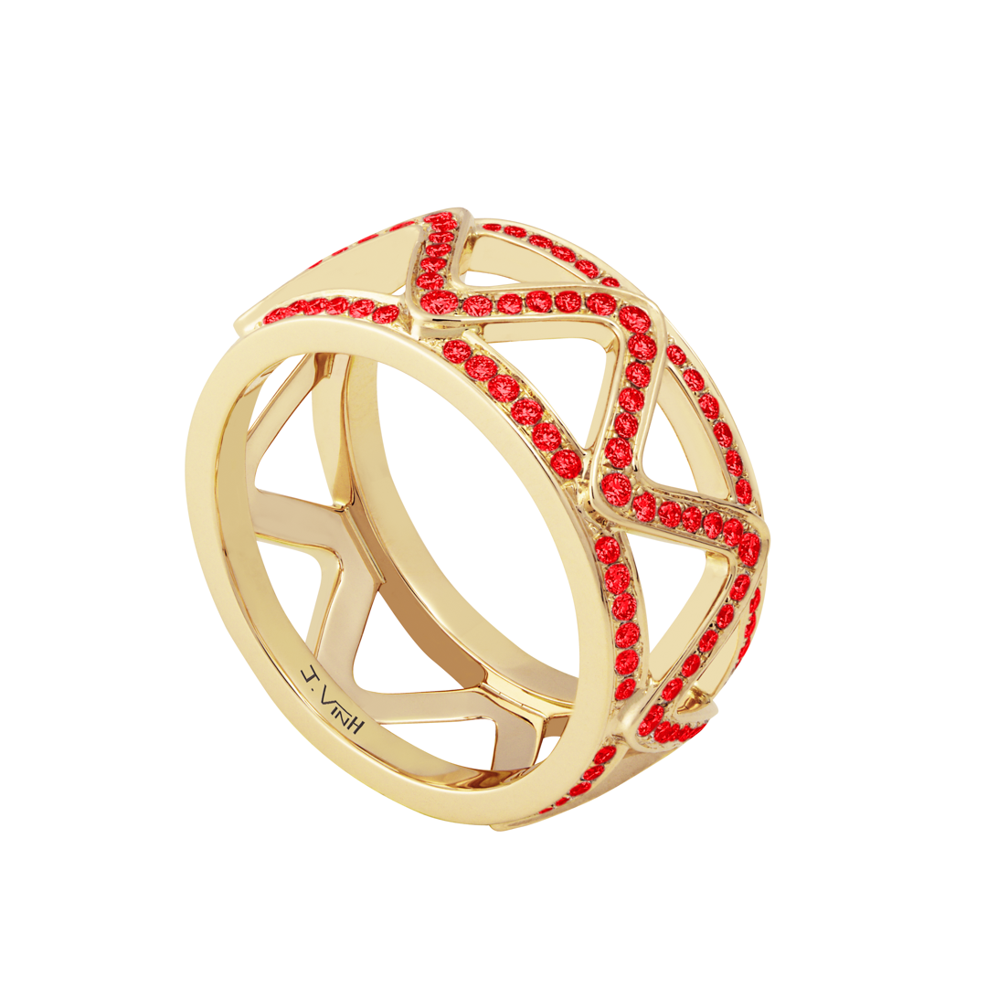 Bague Intense Vibration - Or jaune - J.VINH