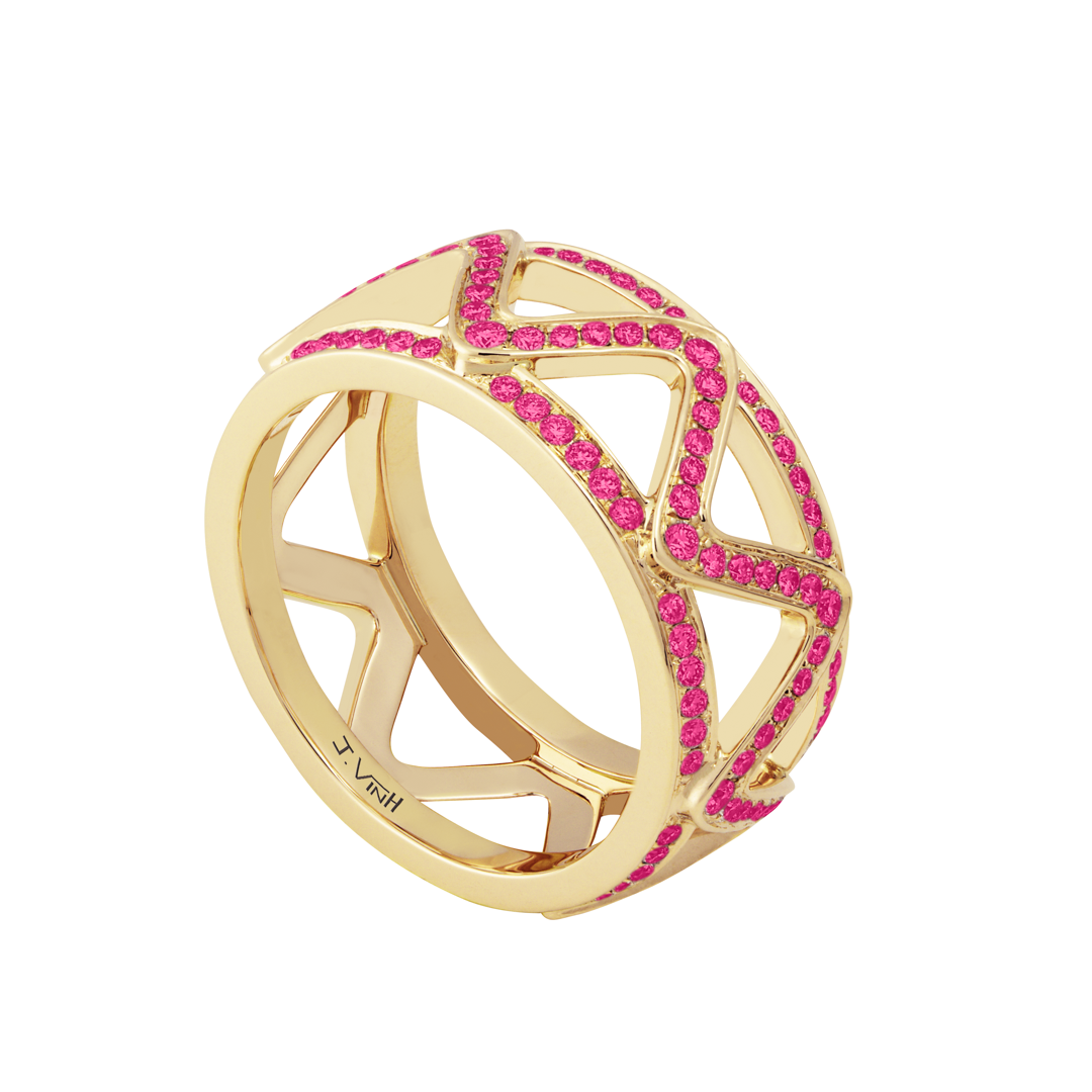 Bague Intense Vibration - Or jaune - J.VINH