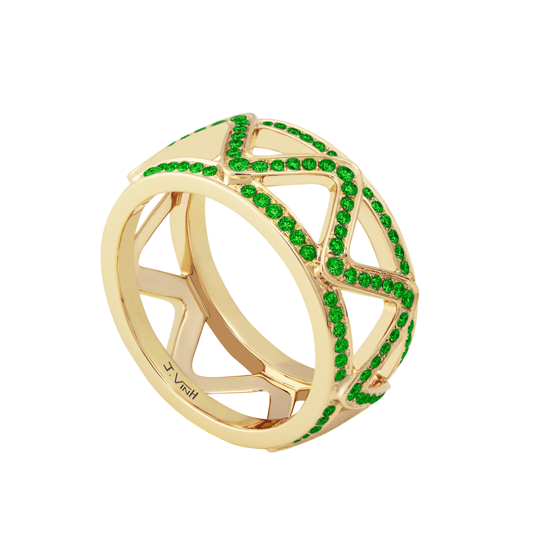 Bague Intense Vibration - Or jaune - J.VINH