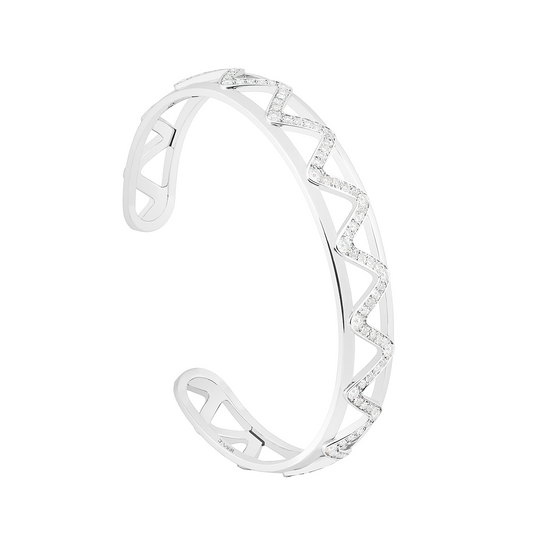 Bangle Intense Vibration - Or blanc